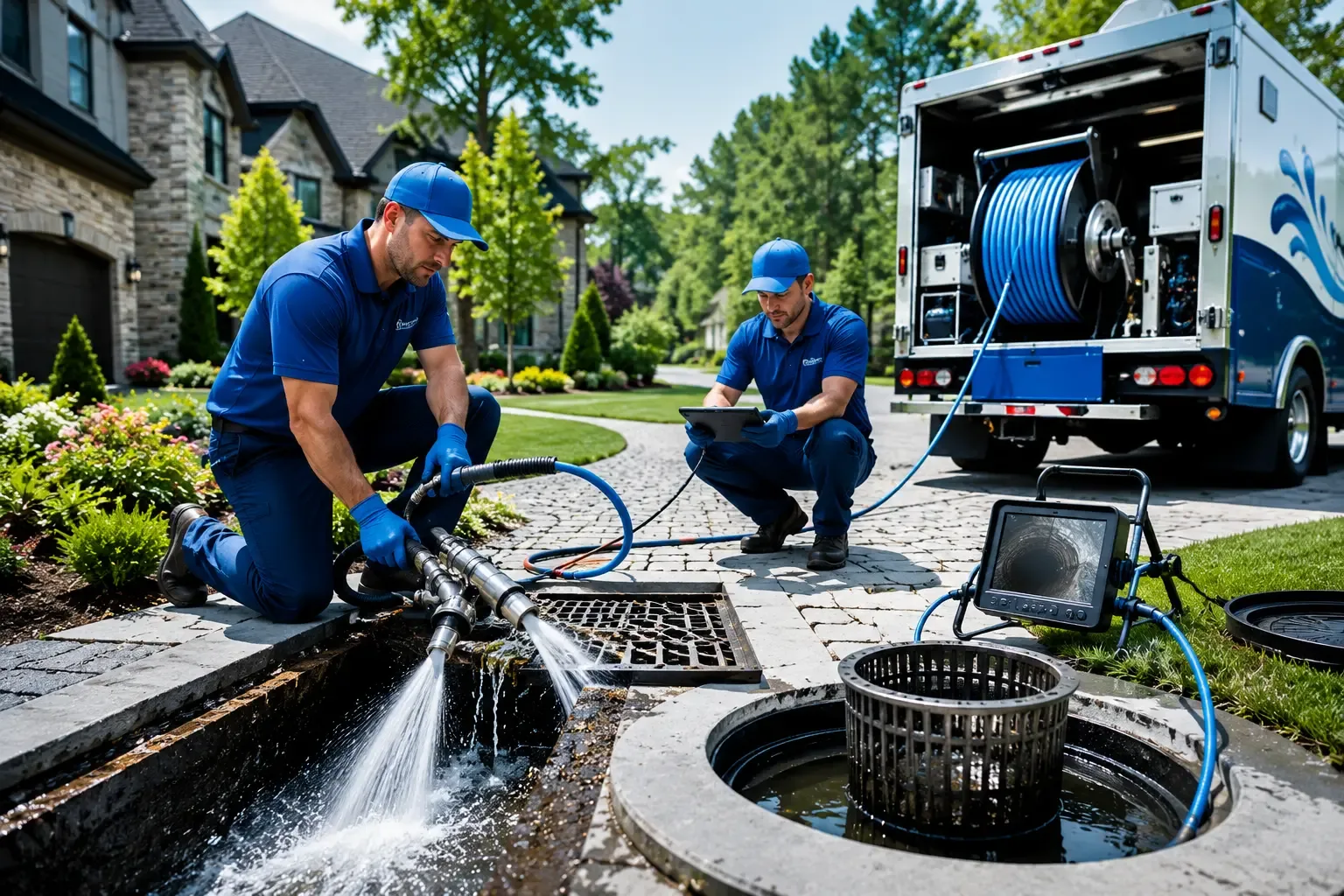 Local outdoor drain cleaning professionals in Mineral Springs, NC